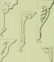 An illustration from Millwork catalogue : makers of the original patent dowelled doors, sash, blinds, fine interior finish, store and office fixtures, bank counters, dealers in lumber, etc (1904)