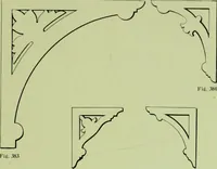 An illustration from Millwork catalogue : makers of the original patent dowelled doors, sash, blinds, fine interior finish, store and office fixtures, bank counters, dealers in lumber, etc (1904)