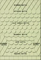 An illustration from Millwork catalogue : makers of the original patent dowelled doors, sash, blinds, fine interior finish, store and office fixtures, bank counters, dealers in lumber, etc (1904)
