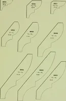 An illustration from Millwork catalogue : makers of the original patent dowelled doors, sash, blinds, fine interior finish, store and office fixtures, bank counters, dealers in lumber, etc (1904)
