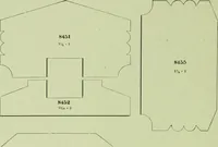 An illustration from Millwork catalogue : makers of the original patent dowelled doors, sash, blinds, fine interior finish, store and office fixtures, bank counters, dealers in lumber, etc (1904)
