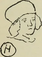 An illustration from MinÄ«atiÍ¡ury KenigsbergskoÄ­ liÍ¡etopisi : arkheologicheskÄ«Ä­ ÄtiÍ¡ud : s prilozhenÄ«em trekh fototipicheskikh tablitÍ¡s (1905)