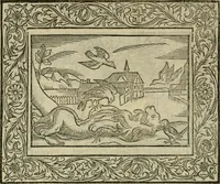 An illustration from Minerua Britanna, or, A garden of heroical deuises, furnished, and adorned with emblemes and impresa's of sundry natures : newly devised, moralized, and published (1612)