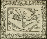 An illustration from Minerua Britanna, or, A garden of heroical deuises, furnished, and adorned with emblemes and impresa's of sundry natures : newly devised, moralized, and published (1612)
