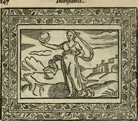 An illustration from Minerua Britanna, or, A garden of heroical deuises, furnished, and adorned with emblemes and impresa's of sundry natures : newly devised, moralized, and published (1612)