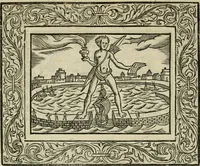 An illustration from Minerua Britanna, or, A garden of heroical deuises, furnished, and adorned with emblemes and impresa's of sundry natures : newly devised, moralized, and published (1612)