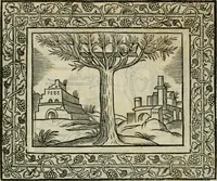 An illustration from Minerua Britanna, or, A garden of heroical deuises, furnished, and adorned with emblemes and impresa's of sundry natures : newly devised, moralized, and published (1612)