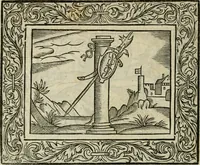 An illustration from Minerua Britanna, or, A garden of heroical deuises, furnished, and adorned with emblemes and impresa's of sundry natures : newly devised, moralized, and published (1612)