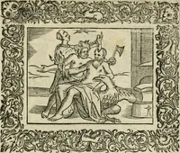 An illustration from Minerua Britanna, or, A garden of heroical deuises, furnished, and adorned with emblemes and impresa's of sundry natures : newly devised, moralized, and published (1612)