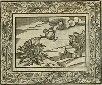 An illustration from Minerua Britanna, or, A garden of heroical deuises, furnished, and adorned with emblemes and impresa's of sundry natures : newly devised, moralized, and published (1612)