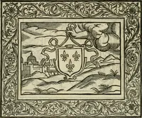 An illustration from Minerua Britanna, or, A garden of heroical deuises, furnished, and adorned with emblemes and impresa's of sundry natures : newly devised, moralized, and published (1612)