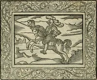 An illustration from Minerua Britanna, or, A garden of heroical deuises, furnished, and adorned with emblemes and impresa's of sundry natures : newly devised, moralized, and published (1612)