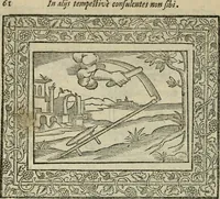 An illustration from Minerua Britanna, or, A garden of heroical deuises, furnished, and adorned with emblemes and impresa's of sundry natures : newly devised, moralized, and published (1612)