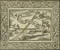 Picture 84 of 259 from Minerua Britanna, or, A garden of heroical deuises, furnished, and adorned with emblemes and impresa's of sundry natures : newly devised, moralized, and published (1612), leaf 87