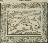 An illustration from Minerua Britanna, or, A garden of heroical deuises, furnished, and adorned with emblemes and impresa's of sundry natures, (1612)
