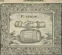 Picture 164 of 256 from Minerua Britanna, or, A garden of heroical deuises, furnished, and adorned with emblemes and impresa's of sundry natures, (1612), leaf 165