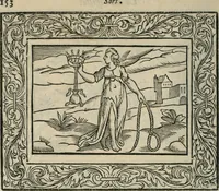 Picture 186 of 256 from Minerua Britanna, or, A garden of heroical deuises, furnished, and adorned with emblemes and impresa's of sundry natures, (1612), leaf 183