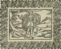 Picture 223 of 256 from Minerua Britanna, or, A garden of heroical deuises, furnished, and adorned with emblemes and impresa's of sundry natures, (1612), leaf 211