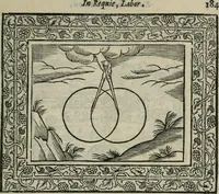 Picture 227 of 256 from Minerua Britanna, or, A garden of heroical deuises, furnished, and adorned with emblemes and impresa's of sundry natures, (1612), leaf 214