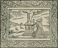 An illustration from Minerua Britanna, or, A garden of heroical deuises, furnished, and adorned with emblemes and impresa's of sundry natures, (1612)