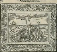 Picture 87 of 256 from Minerua Britanna, or, A garden of heroical deuises, furnished, and adorned with emblemes and impresa's of sundry natures, (1612), leaf 97