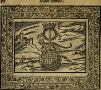 An illustration from Minerva Britanna Or A Garden Of Heroical Deuises, furnished, and adorned with Emblemes and Impresa's of sundry natures (1612)