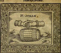 Picture 163 of 256 from Minerva Britanna Or A Garden Of Heroical Deuises, furnished, and adorned with Emblemes and Impresa's of sundry natures (1612), leaf 159