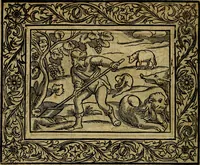 An illustration from Minerva Britanna Or A Garden Of Heroical Deuises, furnished, and adorned with Emblemes and Impresa's of sundry natures (1612)