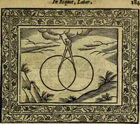An illustration from Minerva Britanna Or A Garden Of Heroical Deuises, furnished, and adorned with Emblemes and Impresa's of sundry natures (1612)