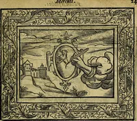 Picture 31 of 256 from Minerva Britanna Or A Garden Of Heroical Deuises, furnished, and adorned with Emblemes and Impresa's of sundry natures (1612), leaf 44