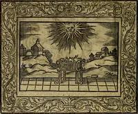 An illustration from Minerva Britanna Or A Garden Of Heroical Deuises, furnished, and adorned with Emblemes and Impresa's of sundry natures (1612)