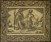 An illustration from Minerva Britanna Or A Garden Of Heroical Deuises, furnished, and adorned with Emblemes and Impresa's of sundry natures (1612)