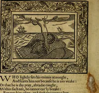 Picture 86 of 256 from Minerva Britanna Or A Garden Of Heroical Deuises, furnished, and adorned with Emblemes and Impresa's of sundry natures (1612), leaf 91