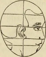 An illustration from The miniature painter's manual containing progressive lessons on the art of drawing and painting likenesses from life on card-board, vellum, and ivory, with concise remarks on the delineation of character and caricature (1844)