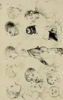 An illustration from The miniature painter's manual containing progressive lessons on the art of drawing and painting likenesses from life on card-board, vellum, and ivory, with concise remarks on the delineation of character and caricature (1844)