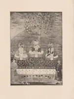 An illustration from Miniatures persanes : tirées des collections de MM. Henry d'Allemagne, Claude Anet, Henri Aubry... (1913)