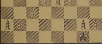 An illustration from The minor tactics of chess; a treatise on the development of the forces in obedience to strategic principle (1901)