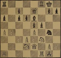 An illustration from The minor tactics of chess; a treatise on the development of the forces in obedience to strategic principle (1901)