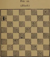 An illustration from The minor tactics of chess; a treatise on the development of the forces in obedience to strategic principle (1901)