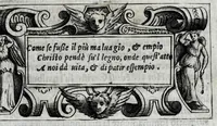 Picture 36 of 68 from Miracoli della Sac.ma Vergine Maria : seguiti a benefitio di quelli che sono stati deuoti della Compagnia del Sant.mo Rosario (1587), leaf 143