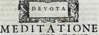 An illustration from Miracoli della Sac.ma Vergine Maria : seguiti a benefitio di quelli che sono stati deuoti della Compagnia del Sant.mo Rosario (1587)