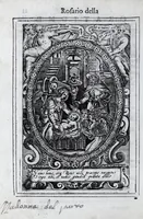 Picture 13 of 68 from Miracoli della Sac.ma Vergine Maria : seguiti a benefitio di quelli che sono stati deuoti della Compagnia del Sant.mo Rosario (1587), leaf 58