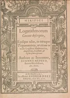 An illustration from Mirifici logarithmorum canonis descriptio, ejusque usus, in utraque trigonometria; ut etiam in omni logistica mathematica, amplissimi, facillimi, & expeditissimi explicatio (1614)