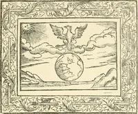 An illustration from The mirrovr of maiestie: or, The badges of honovr conceitedly emblazoned. A photo-lith. fac-simile reprint from Mr. Corser's perfect copy. A.D. 1618 (1870)