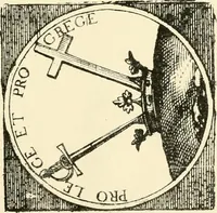An illustration from The mirrovr of maiestie: or, The badges of honovr conceitedly emblazoned. A photo-lith. fac-simile reprint from Mr. Corser's perfect copy. A.D. 1618 (1870)