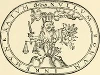 An illustration from The mirrovr of maiestie: or, The badges of honovr conceitedly emblazoned. A photo-lith. fac-simile reprint from Mr. Corser's perfect copy. A.D. 1618 (1870)