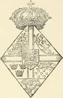 An illustration from The mirrovr of maiestie: or, The badges of honovr conceitedly emblazoned. A photo-lith. fac-simile reprint from Mr. Corser's perfect copy. A.D. 1618 (1870)