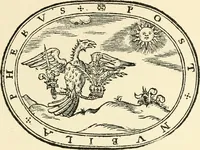An illustration from The mirrovr of maiestie: or, The badges of honovr conceitedly emblazoned. A photo-lith. fac-simile reprint from Mr. Corser's perfect copy. A.D. 1618 (1870)