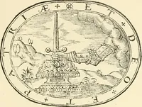An illustration from The mirrovr of maiestie: or, The badges of honovr conceitedly emblazoned. A photo-lith. fac-simile reprint from Mr. Corser's perfect copy. A.D. 1618 (1870)
