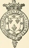 An illustration from The mirrovr of maiestie: or, The badges of honovr conceitedly emblazoned. A photo-lith. fac-simile reprint from Mr. Corser's perfect copy. A.D. 1618 (1870)
